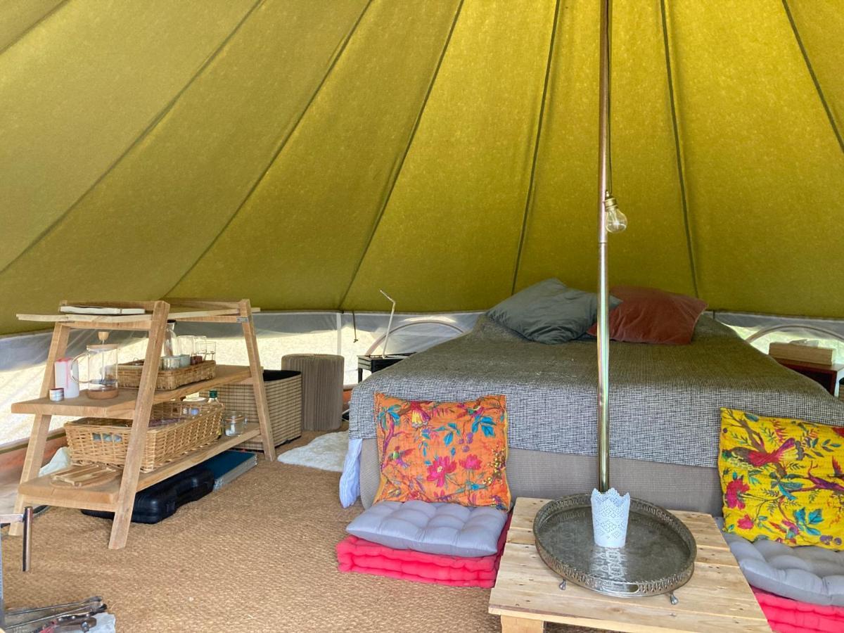 Tente Bivouac Option Bain Chauffee Au Bois Idrac-Respailles Exteriör bild
